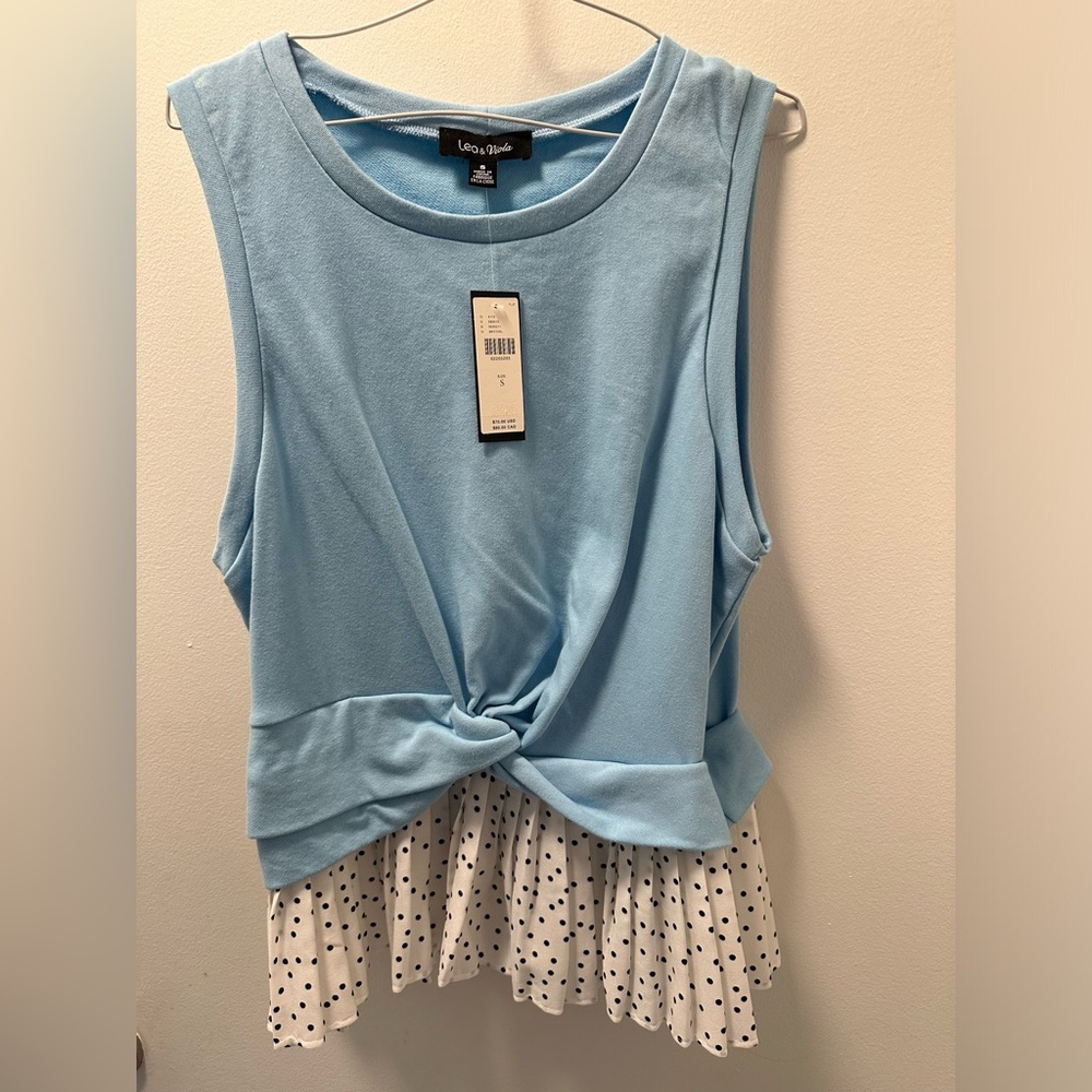 Anthropologie Lea & Viola Two-fer Top